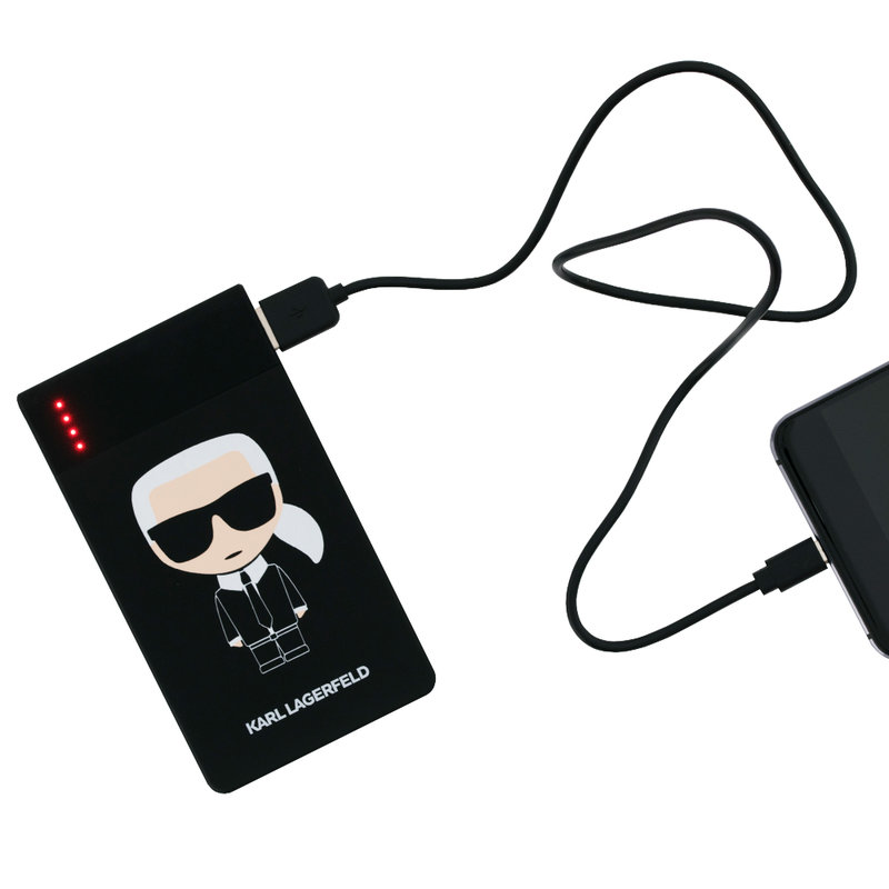Acumulator extern 4000 mAh Karl Lagerfeld - Negru