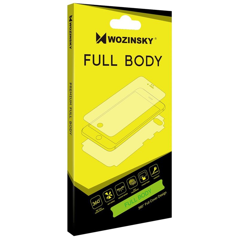 Folie Protectie 360° Samsung Galaxy Note 8 Wozinsky Regenerabila Fullbody - Clear
