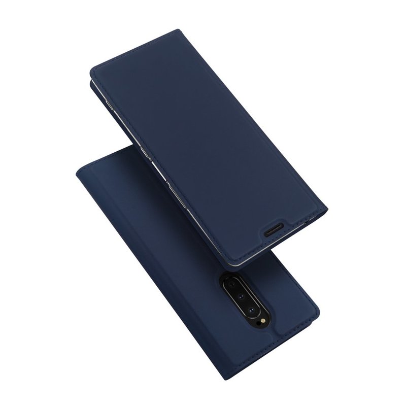 Husa Sony Xperia 1 Dux Ducis Flip Stand Book - Albastru
