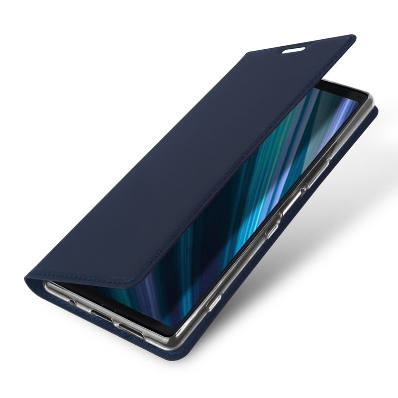 Husa Sony Xperia 1 Dux Ducis Flip Stand Book - Albastru