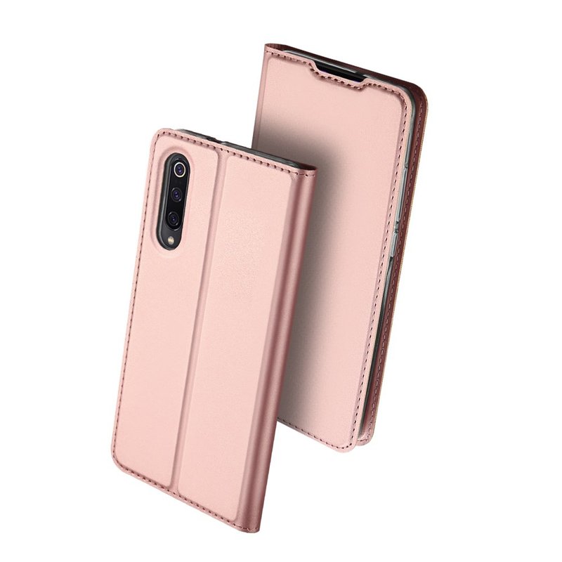 Husa Xiaomi Mi 9 Dux Ducis Flip Stand Book - Roz