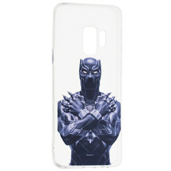 Husa Samsung Galaxy S9 Cu Licenta Marvel - Black Panther