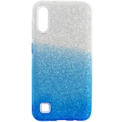 Husa Samsung Galaxy A10 Gradient Color TPU Sclipici - Albastru