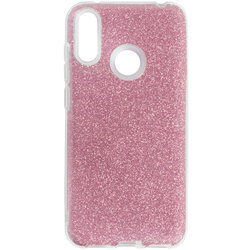 Husa Huawei Y7 2019 Color TPU Sclipici - Roz