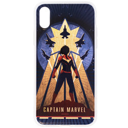 Husa iPhone XS Cu Licenta Marvel - Captain Marvel