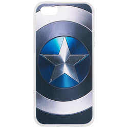 Husa iPhone 5 / 5s / SE Cu Licenta Marvel - Captain America Logo