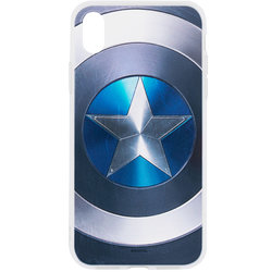 Husa iPhone XR Cu Licenta Marvel - Captain America Logo