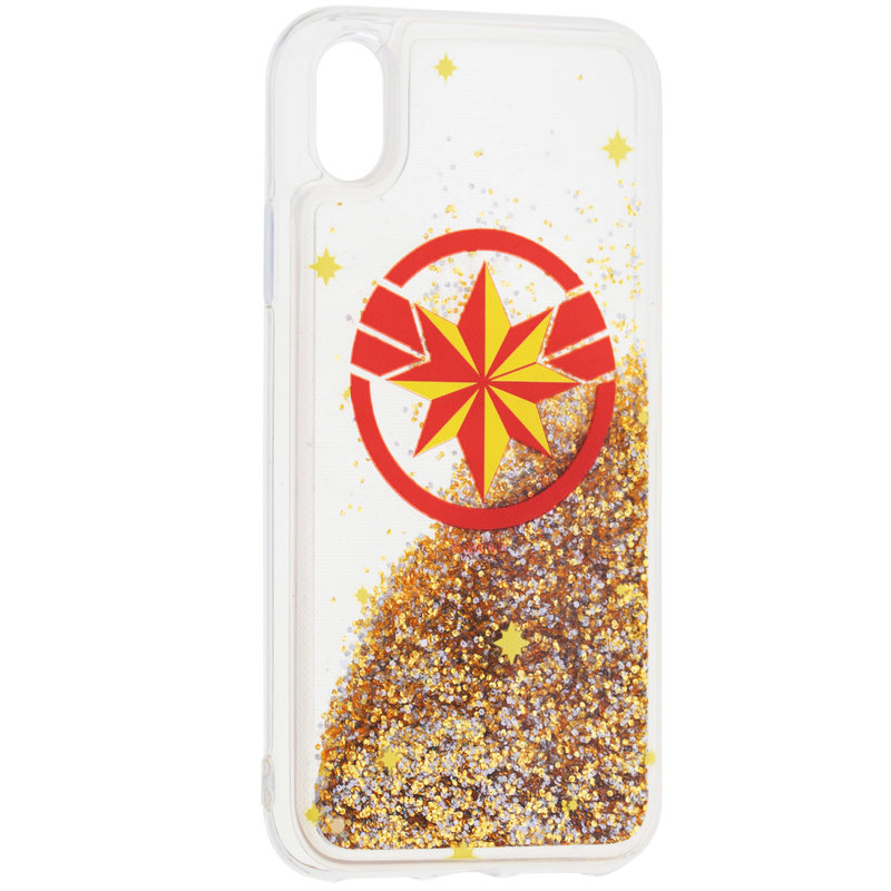 Husa iPhone XR Cu Licenta Marvel - Marvel Gold Sand