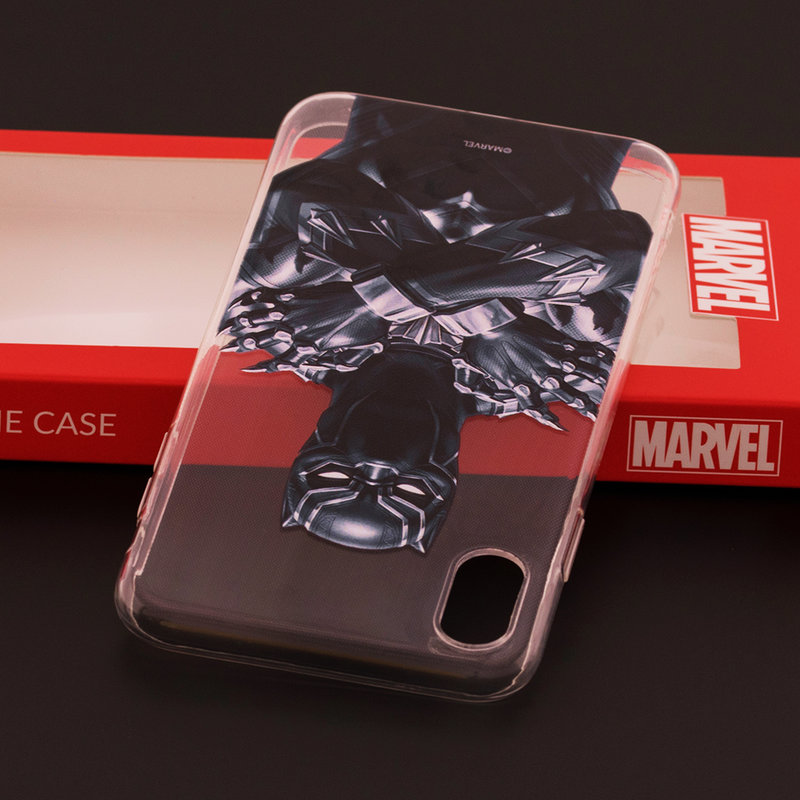 Husa iPhone XS Max Cu Licenta Marvel - Black Panther