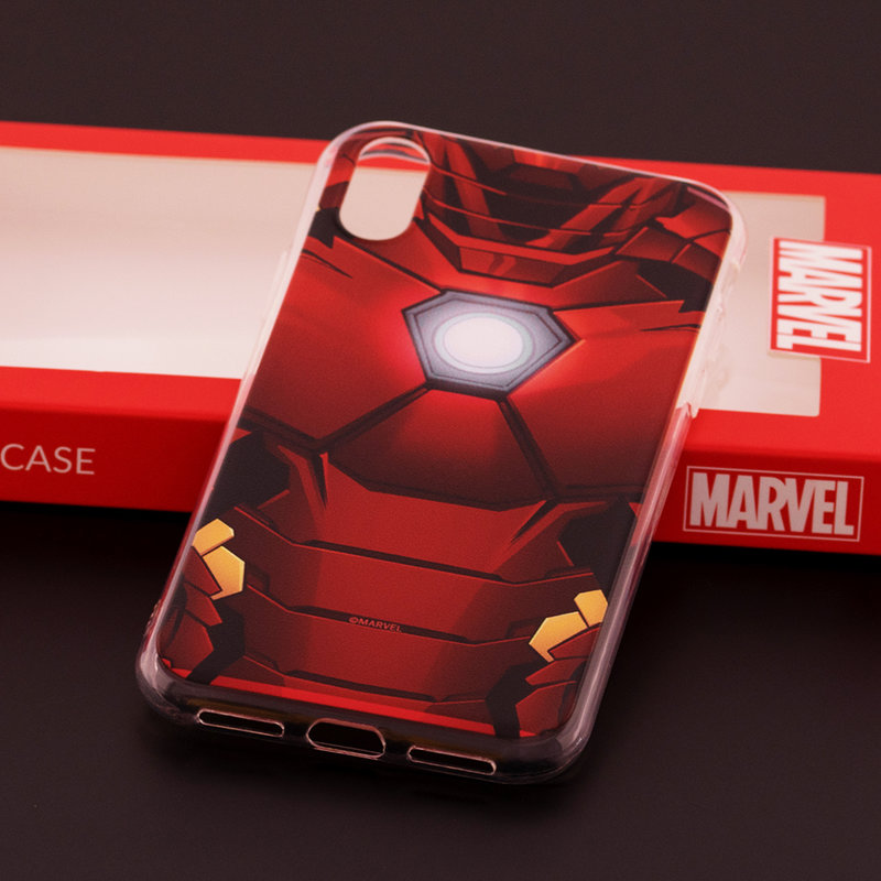 Husa iPhone X, iPhone 10 Cu Licenta Marvel - Ironman Power Core