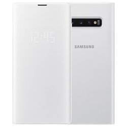 Husa Originala Samsung Galaxy S10 Plus LED View Cover White