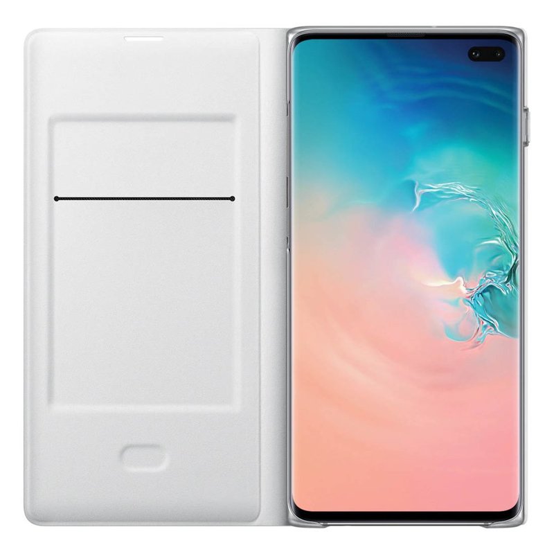Husa Originala Samsung Galaxy S10 Plus LED View Cover White
