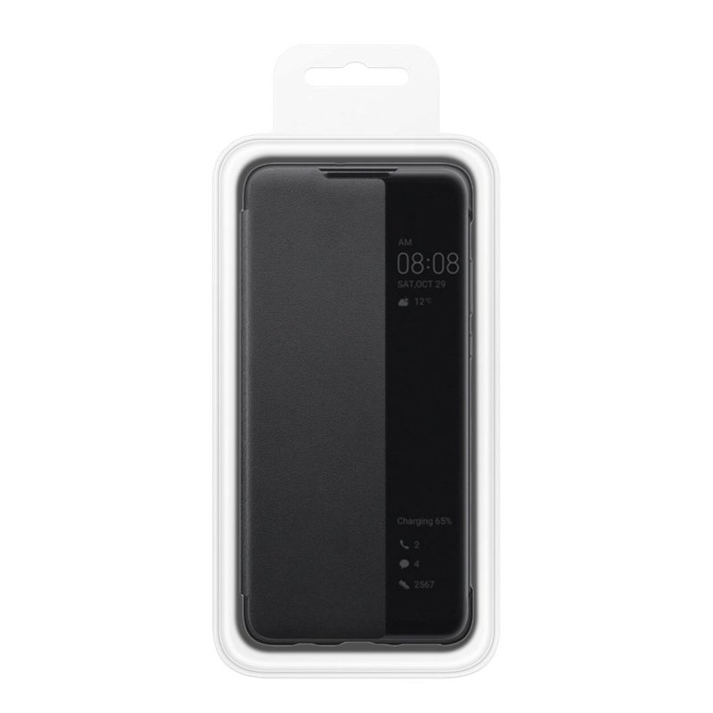 Husa Originala Huawei P30 Lite Smart View Cover Black