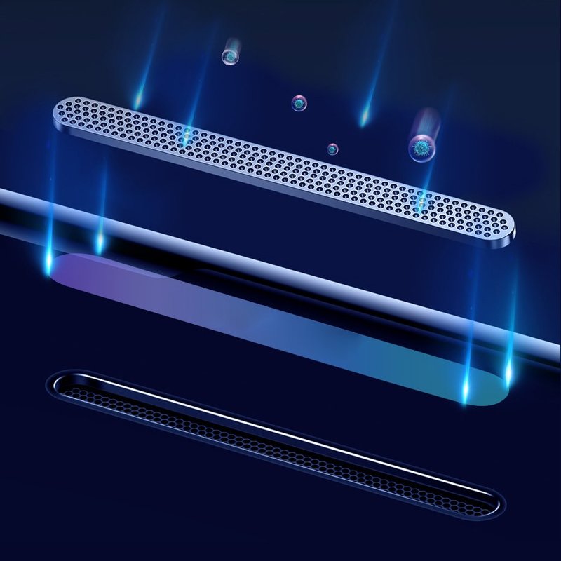 Folie Sticla Curbata iPhone 7 Plus Baseus Speaker Dust Protector -SGAPIPH8P-WA01- Black