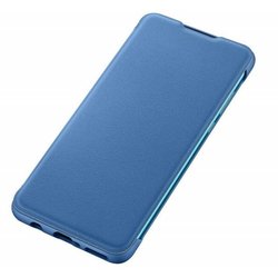 Husa Originala Huawei P30 Lite Flip Wallet Cover Blue