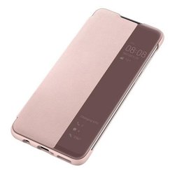 Husa Originala Huawei P30 Lite Smart View Cover Pink