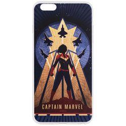 Husa iPhone 6 Plus / 6s Plus Cu Licenta Marvel - Captain Marvel