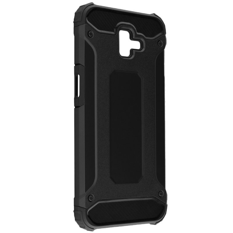 Husa Samsung Galaxy J6 Plus Mobster Hybrid Armor Negru Catmobile