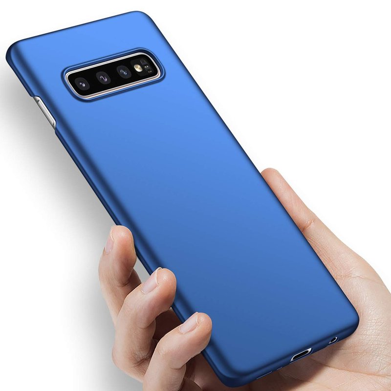 Husa Samsung Galaxy S10 MSVII Ultraslim Back Cover - Blue