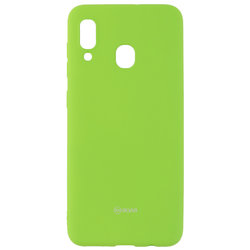 Husa Samsung Galaxy A20 Roar Colorful Jelly Case - Verde Mat