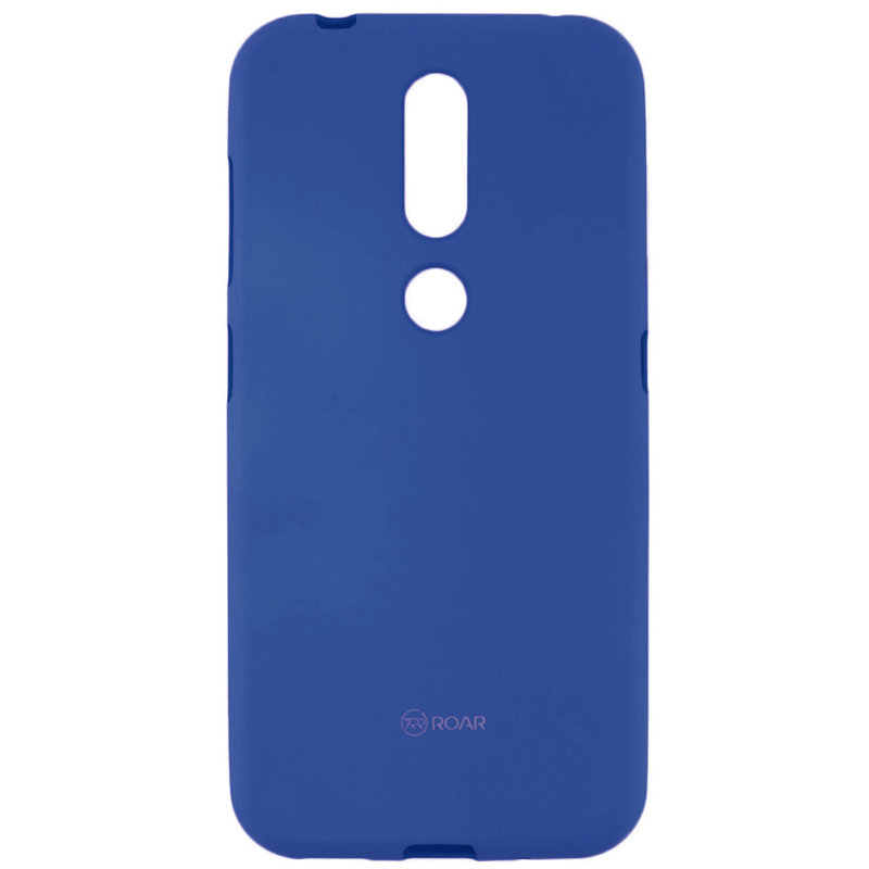 Husa Nokia 4.2 Roar Colorful Jelly Case - Albastru Mat