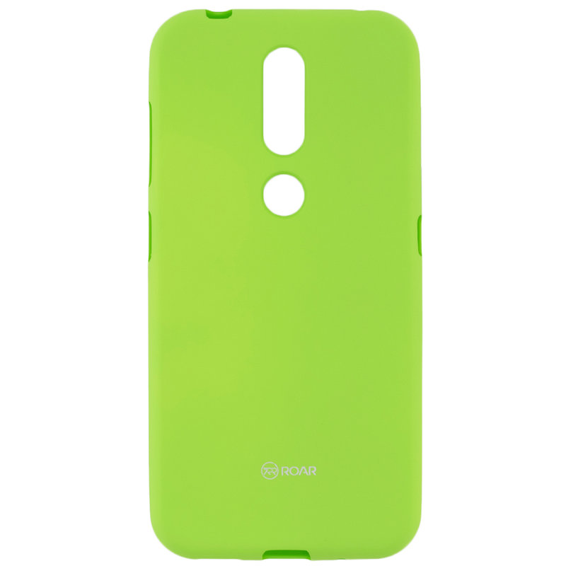 Husa Nokia 4.2 Roar Colorful Jelly Case - Verde Mat