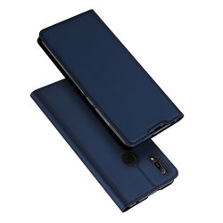 Husa Huawei Y6 2019 Dux Ducis Flip Stand Book - Albastru