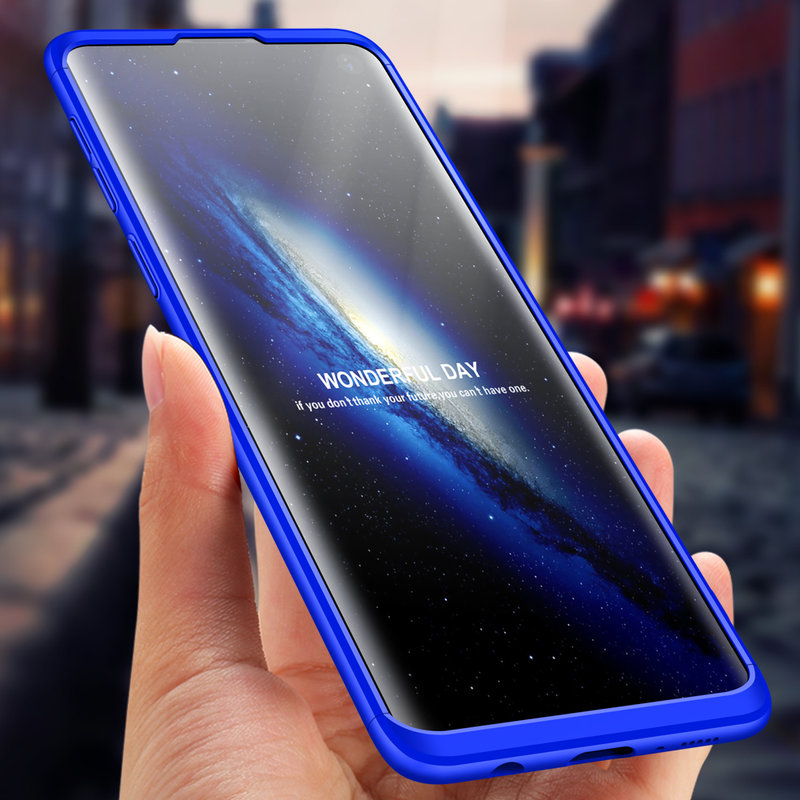 Husa Samsung Galaxy S10 GKK 360 Full Cover Albastru