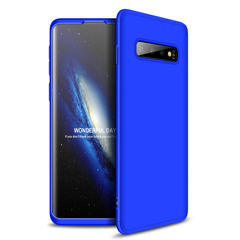 Husa Samsung Galaxy S10 GKK 360 Full Cover Albastru