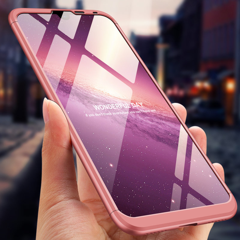 Husa Huawei Y7 Prime 2019 GKK 360 Full Cover Roz