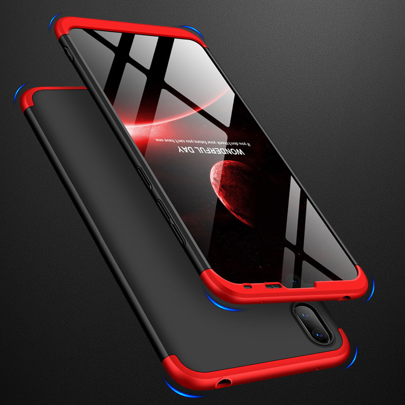 Husa Huawei Y7 Prime 2019 GKK 360 Full Cover Negru-Rosu