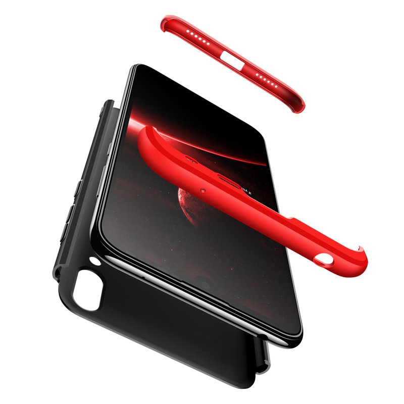 Husa Huawei Y7 Prime 2019 GKK 360 Full Cover Negru-Rosu