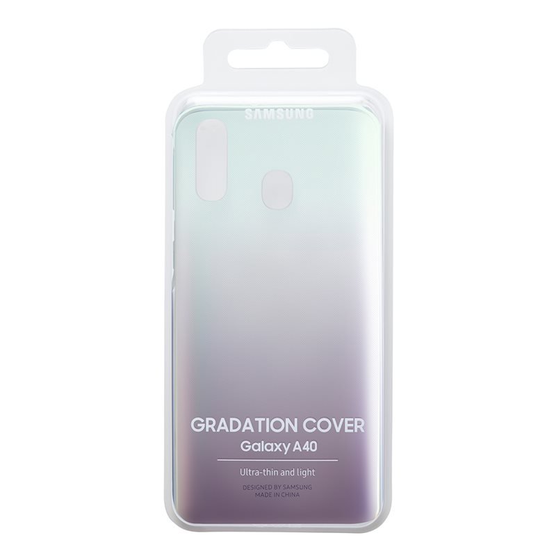 Husa Originala Samsung Galaxy A40 Gradation Cover - Black