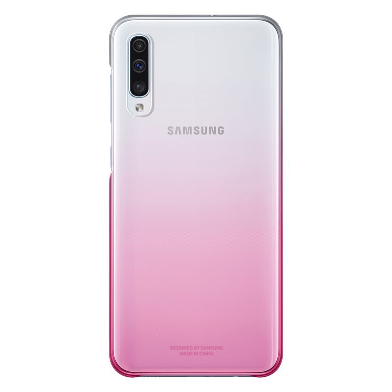 Husa Originala Samsung Galaxy A50 Gradation Cover - Pink