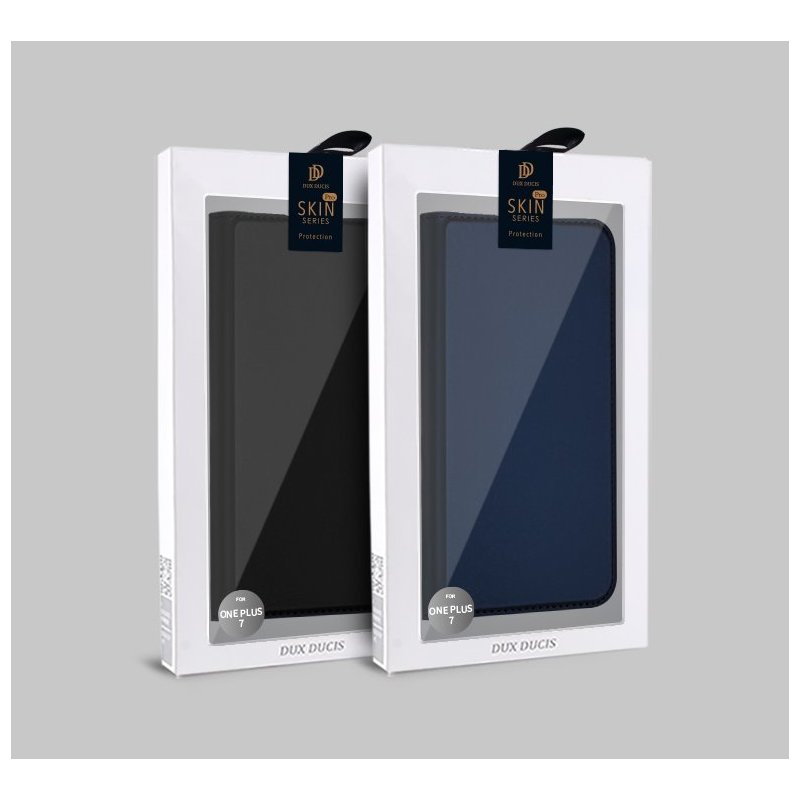 Husa OnePlus 7 Pro Dux Ducis Flip Stand Book - Albastru
