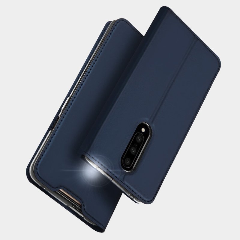 Husa OnePlus 7 Pro Dux Ducis Flip Stand Book - Albastru