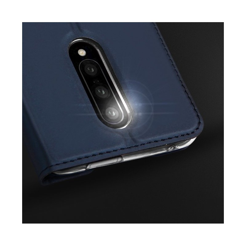 Husa OnePlus 7 Pro Dux Ducis Flip Stand Book - Albastru