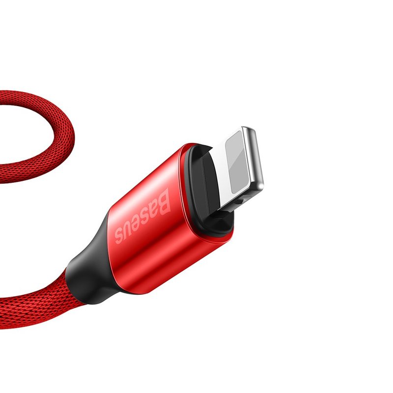 Cablu De Date Type C - Lightning Baseus Yiven Cable 1M 2.0A - Red CATLYW-C09