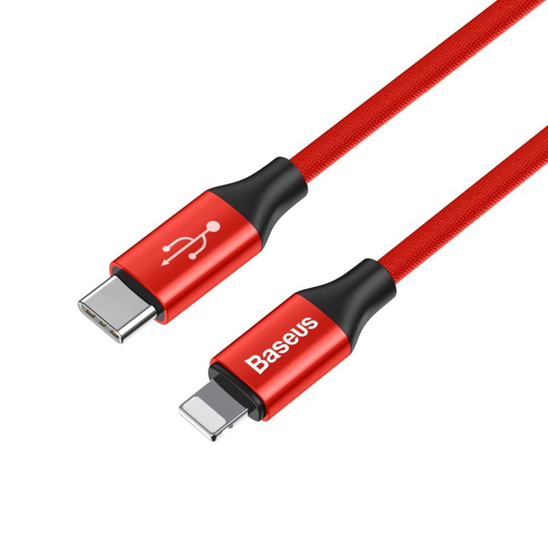 Cablu De Date Type C - Lightning Baseus Yiven Cable 1M 2.0A - Red CATLYW-C09