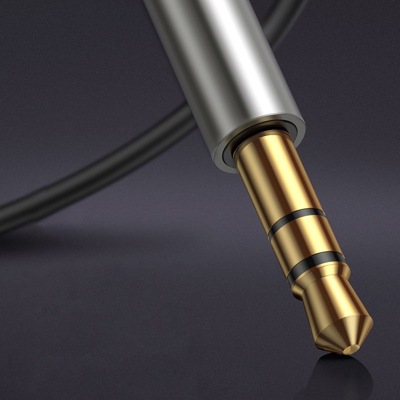 Adaptor audio Bluetooth, Jack, Baseus, negru, CABA01-01