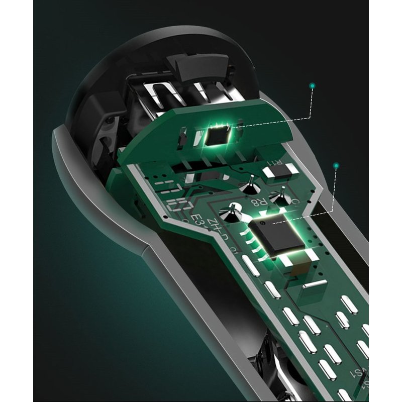 Incarcator Auto Dux Ducis CC1 2xUSB Quick Charge 3.0 36W - Black