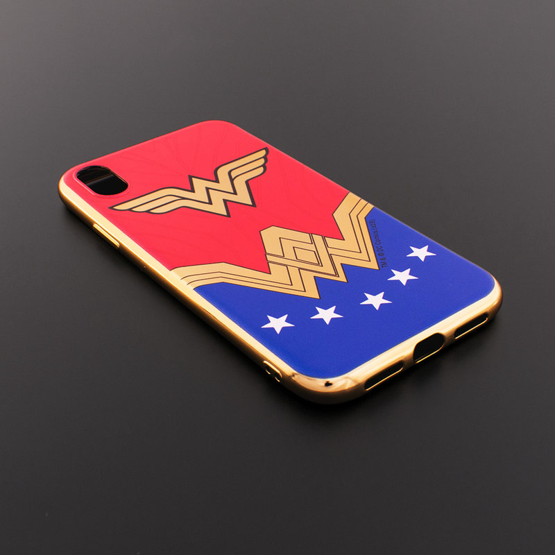 Husa iPhone XR Cu Licenta DC Comics - Wonder Woman Luxury Chrome