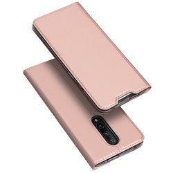Husa OnePlus 7 Pro Dux Ducis Flip Stand Book - Roz