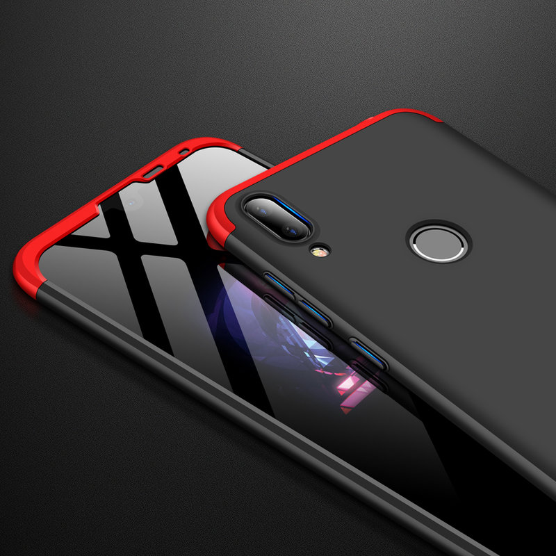 Husa Huawei Y7 Prime 2019 GKK 360 Full Cover Negru-Rosu