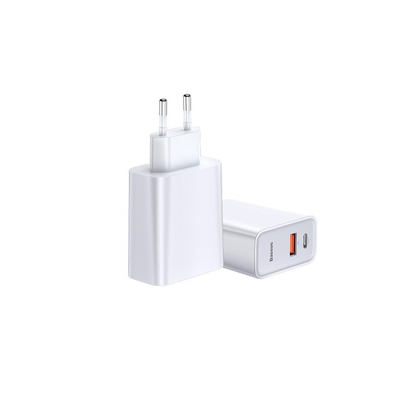 Incarcator Priza Baseus Speed PPS USB / Type-C Quick Charge 3.0, 30W 4.5A - Alb CCFS-C02