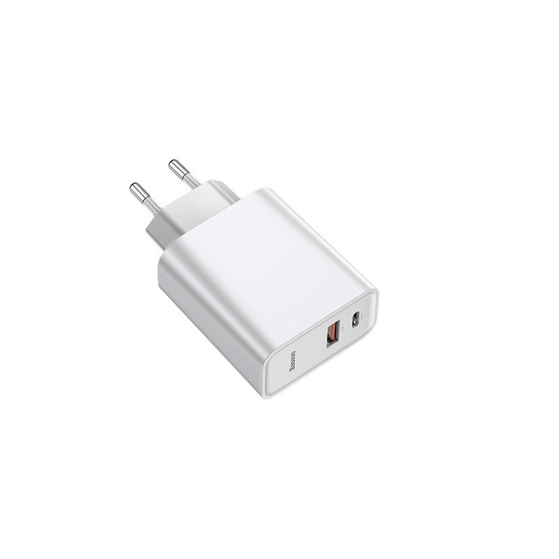 Incarcator Priza Baseus Speed PPS USB / Type-C Quick Charge 3.0, 30W 4.5A - Alb CCFS-C02