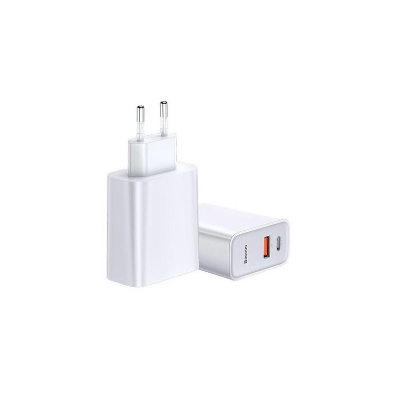 Incarcator Priza Baseus Speed PPS USB / Type-C Quick Charge 3.0, 30W 4.5A - Alb CCFS-C02