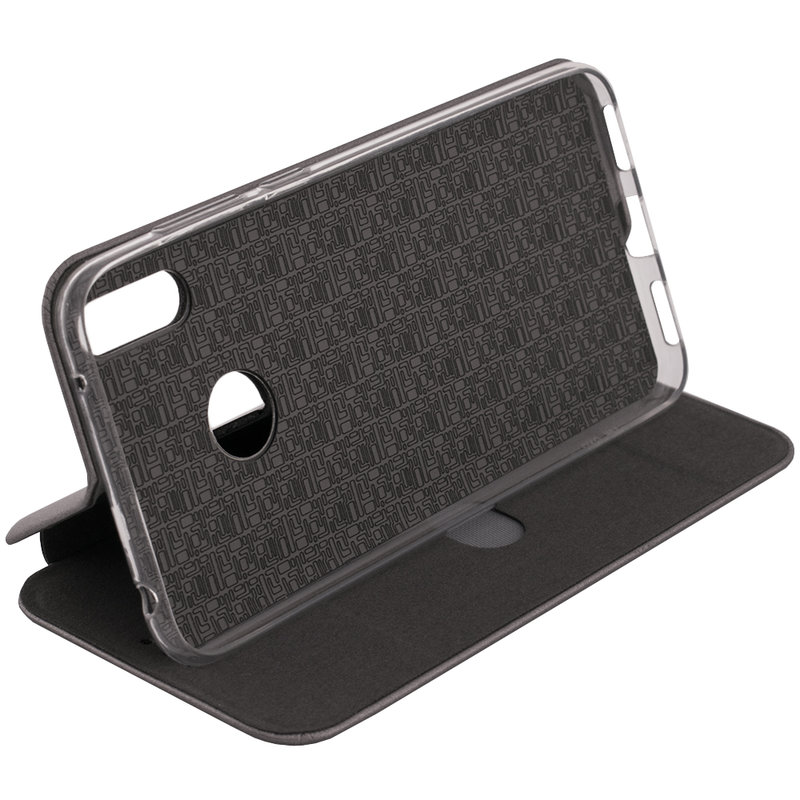 Husa Huawei Y7 2019 Flip Magnet Book Type - Grey
