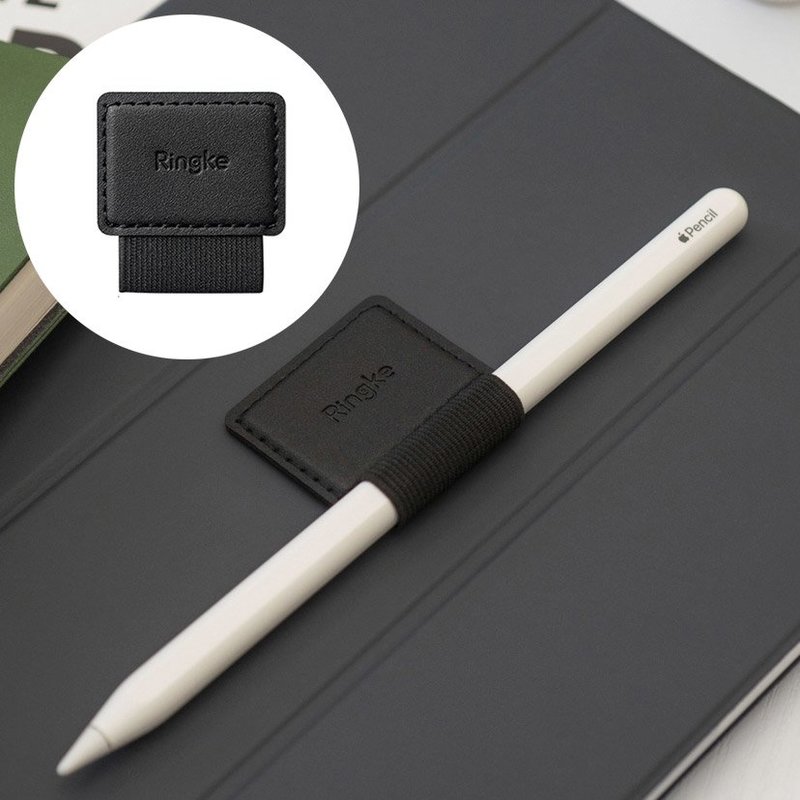 Suport stylus pen telefon, tableta autoadeziv Ringke, negru