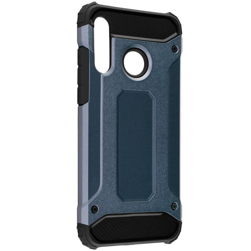 Husa Huawei P30 Lite Techsuit Hybrid Armor, albastru